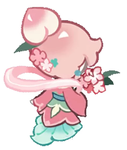 🤩 Стикер «Peach Blossom Cookie» для Telegram