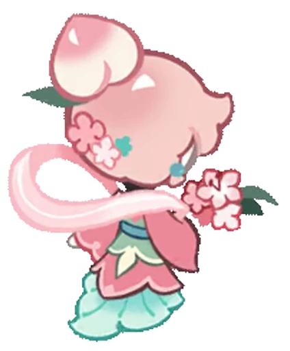 🤩 Стикер «Peach Blossom Cookie» для Telegram