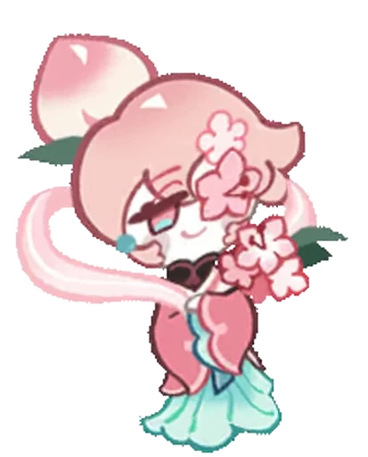 🤩 Стикер «Peach Blossom Cookie» для Telegram