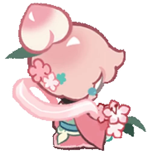 🤩 Стикер «Peach Blossom Cookie» для Telegram