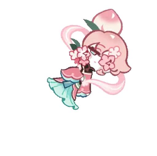🤩 Стикер «Peach Blossom Cookie» для Telegram