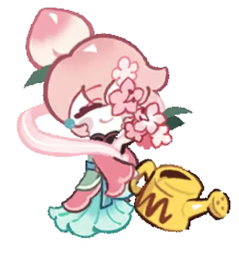 🤩 Стикер «Peach Blossom Cookie» для Telegram