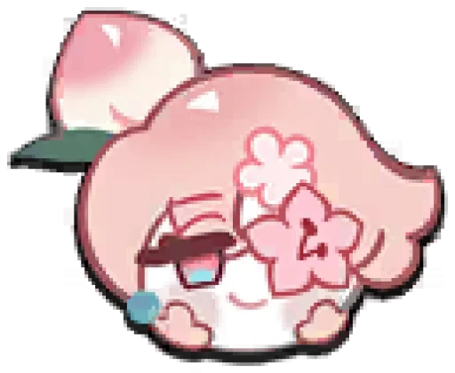 Стикерпак Peach Blossom Cookie для Telegram — скачать