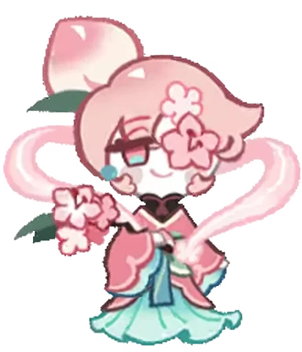 🤩 Стикер «Peach Blossom Cookie» для Telegram