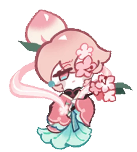🤩 Стикер «Peach Blossom Cookie» для Telegram
