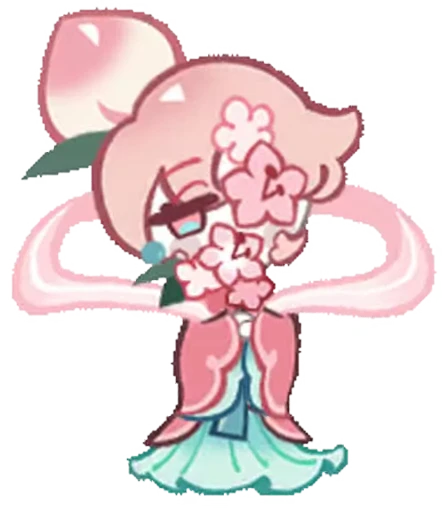 🤩 Стикер «Peach Blossom Cookie» для Telegram