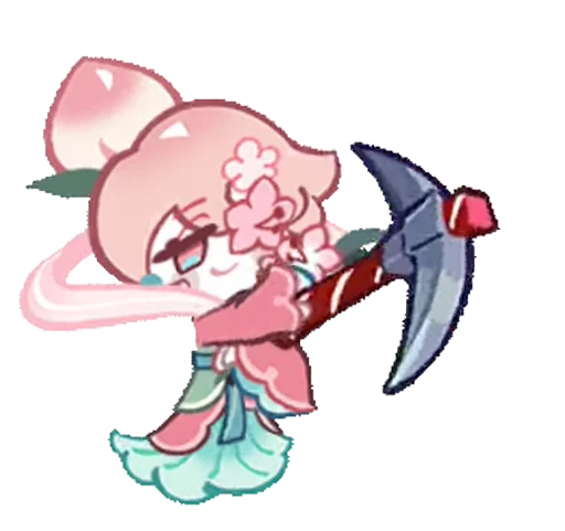 🤩 Стикер «Peach Blossom Cookie» для Telegram