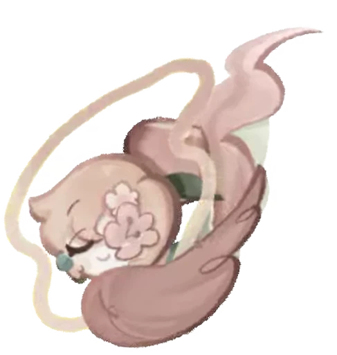 🤩 Стикер «Peach Blossom Cookie» для Telegram