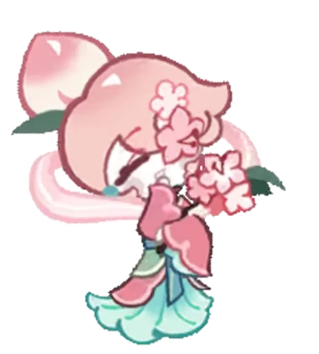 🤩 Стикер «Peach Blossom Cookie» для Telegram
