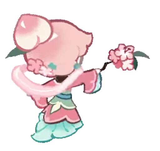 🤩 Стикер «Peach Blossom Cookie» для Telegram