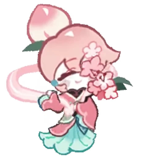 🤩 Стикер «Peach Blossom Cookie» для Telegram