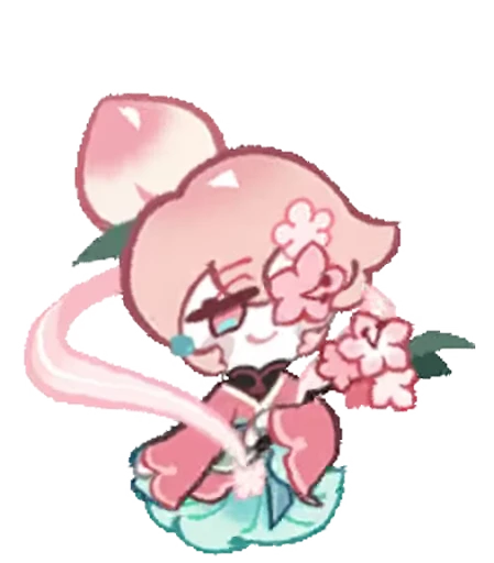 🤩 Стикер «Peach Blossom Cookie» для Telegram