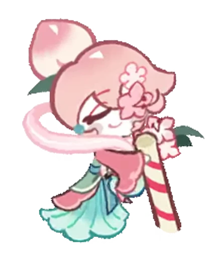 🤩 Стикер «Peach Blossom Cookie» для Telegram