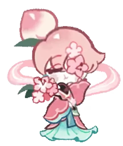 🤩 Стикер «Peach Blossom Cookie» для Telegram