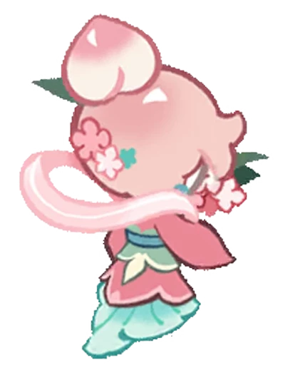 🤩 Стикер «Peach Blossom Cookie» для Telegram