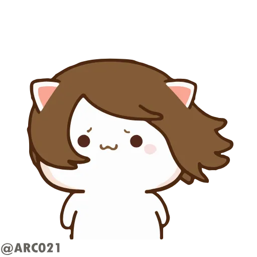 🙂 Стикер «Peach Goma Cats» для Telegram