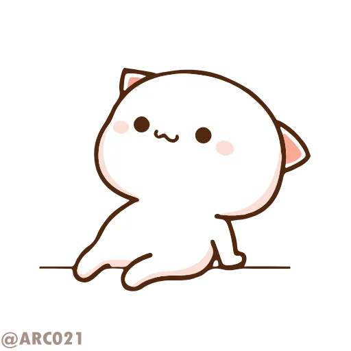 ☺️ Стикер «Peach Goma Cats» для Telegram