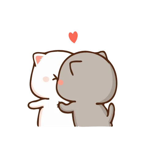 😘 Стикер «Peach Goma Cats» для Telegram