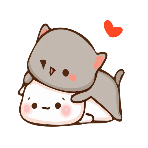 😍 Стикер «Peach Goma Cats» для Telegram