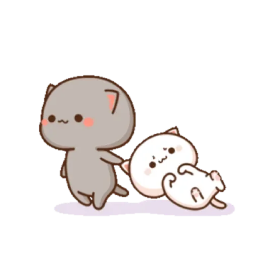 💟 Стикер «Mochi Mochi Peach Cat» для Telegram
