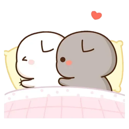 💟 Стикер «Mochi Mochi Peach Cat» для Telegram