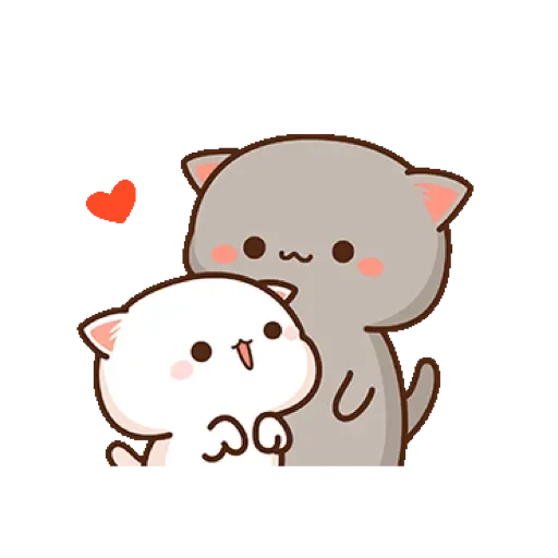 💟 Стикер «Mochi Mochi Peach Cat» для Telegram