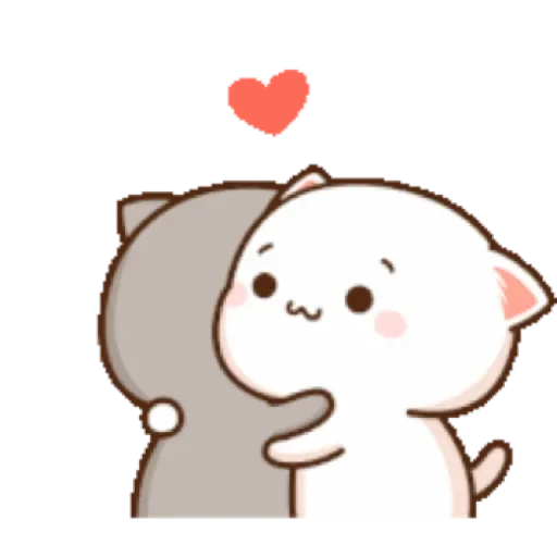 💟 Стикер «Mochi Mochi Peach Cat» для Telegram