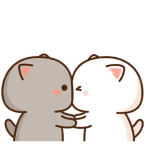 💟 Стикер «Mochi Mochi Peach Cat» для Telegram