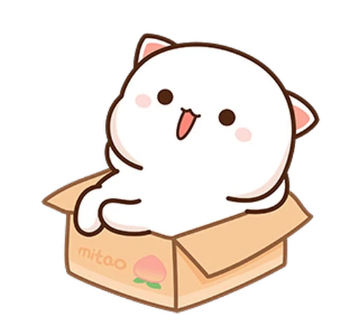 🙂 Стикер «Peach and Goma 10» для Telegram
