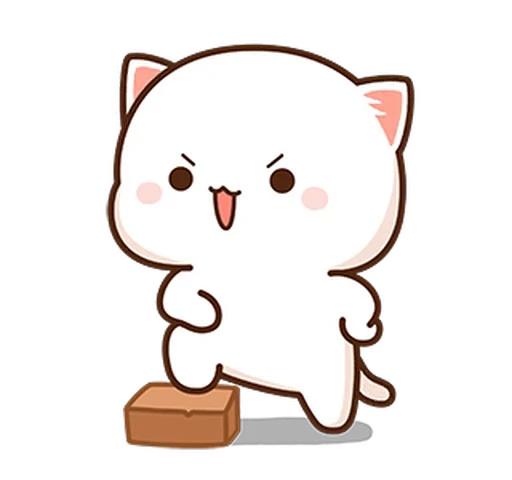 😠 Стикер «Peach and Goma 10» для Telegram