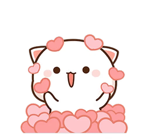 💖 Стикер «Peach and Goma 10» для Telegram