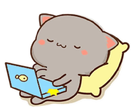 💻 Стикер «Peach and Goma 12» для Telegram