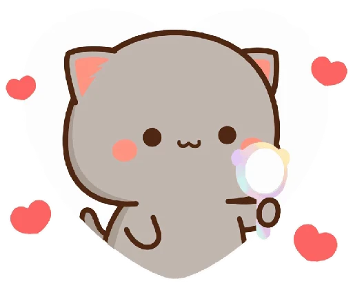 💜 Стикер «Peach and Goma 12» для Telegram