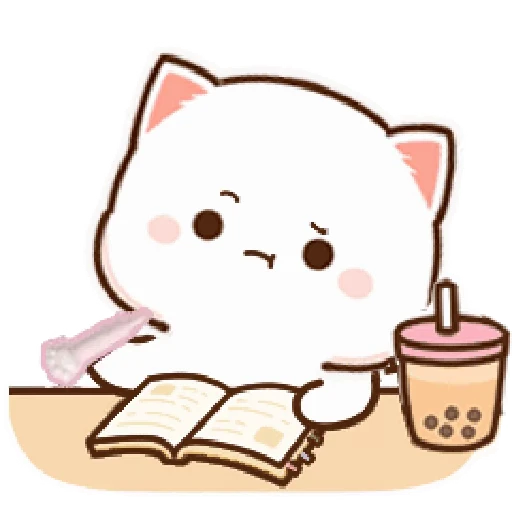📓 Стикер «Peach and Goma 12» для Telegram