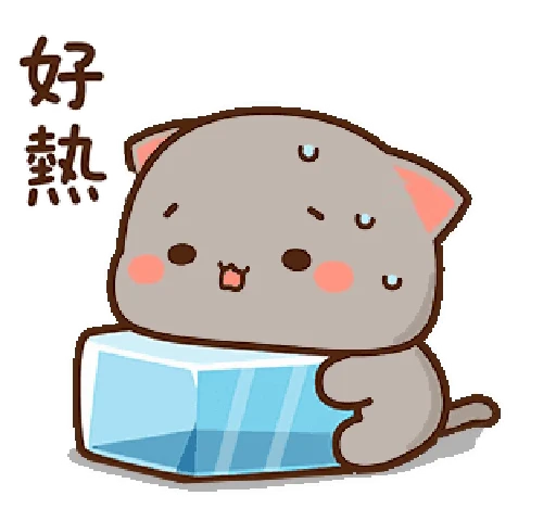 🧊 Стикер «Peach and Goma 12» для Telegram