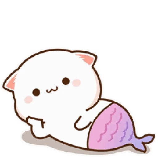🧜‍♀️ Стикер «Peach and Goma 12» для Telegram