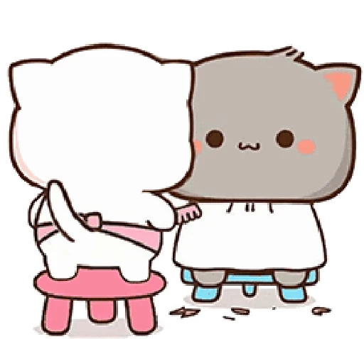 💇 Стикер «Peach and Goma 12» для Telegram