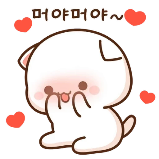 😍 Стикер «Peach and Goma 14» для Telegram