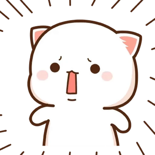 😱 Стикер «Peach and Goma 14» для Telegram