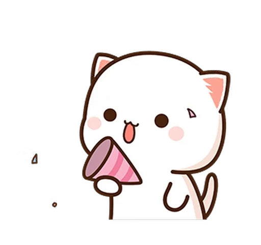 🎊 Стикер «Peach and Goma 14» для Telegram