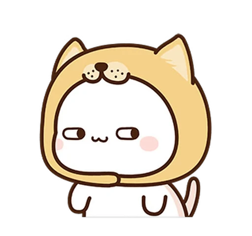 🦊 Стикер «Peach and Goma 14» для Telegram