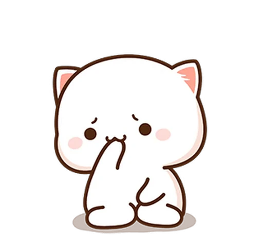 😣 Стикер «Peach and Goma 14» для Telegram