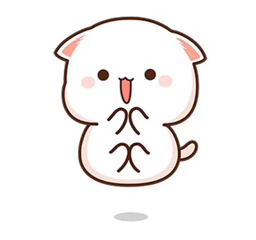 😊 Стикер «Peach and Goma 14» для Telegram