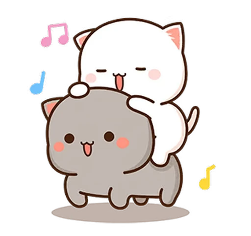 🎶 Стикер «Peach and Goma 14» для Telegram