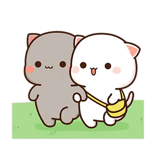 😊 Стикер «Peach and Goma 14» для Telegram