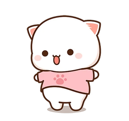 🫃 Стикер «Peach and Goma 14» для Telegram