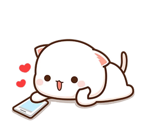 😘 Стикер «Peach and Goma 14» для Telegram