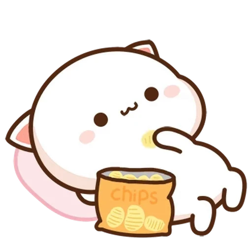 🥨 Стикер «Peach and Goma 14» для Telegram