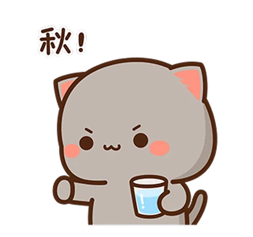 👍 Стикер «Peach and Goma 15» для Telegram
