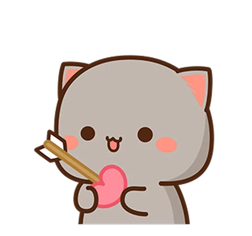 💘 Стикер «Peach and Goma 15» для Telegram